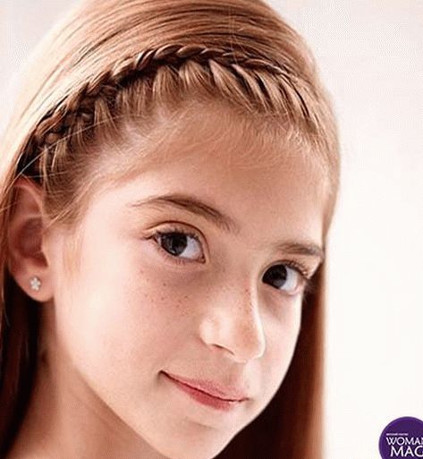 Acconciature per bambini per capelli lunghi a casa con le proprie mani