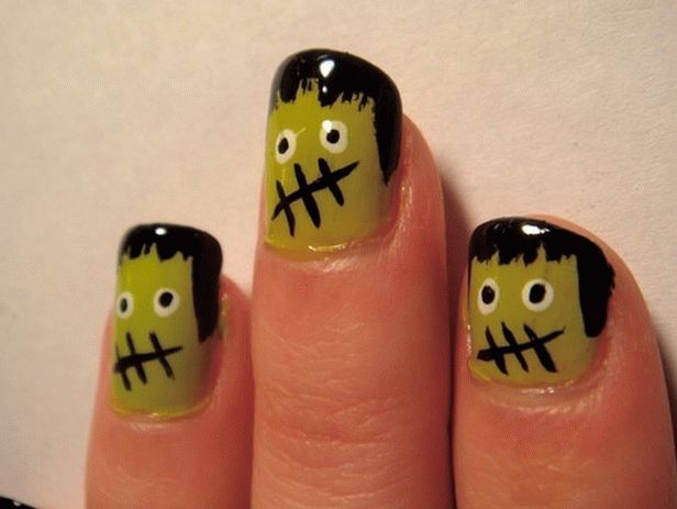 Nail-Frankenstein-unghie-per-Halloween-min