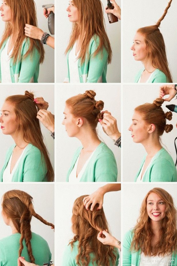 Come avvolgere i capelli senza arricciare e stirare