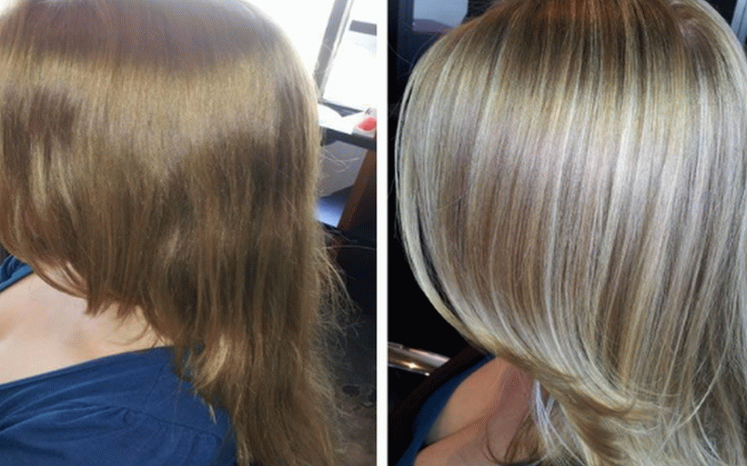 colorazione dei capelli prima e dopo le foto