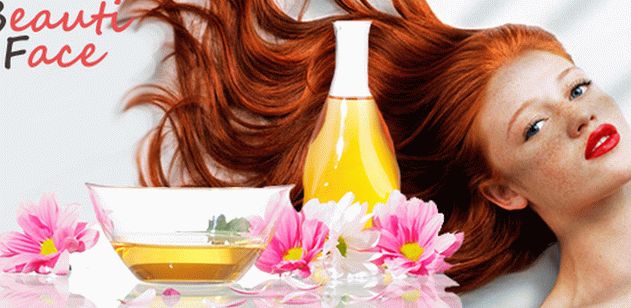 Oli cosmetici ed essenziali per il trattamento dei capelli