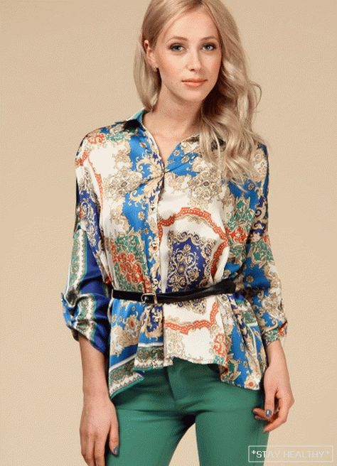 Camicette in raso alla moda: modelli e stili