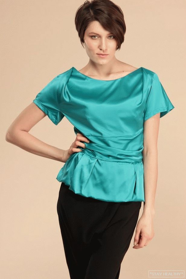 Camicette in raso alla moda: modelli e stili