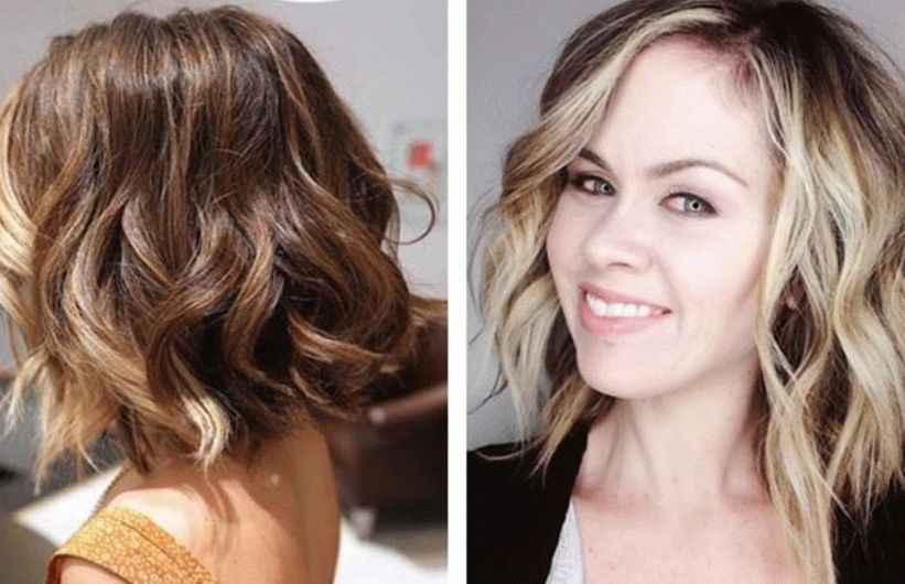 Riccioli sui capelli corti