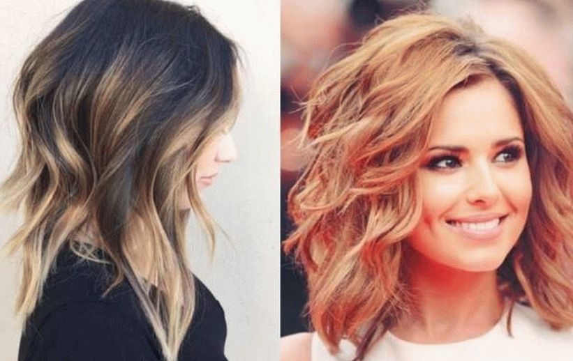 Taglio di capelli per capelli mossi medio