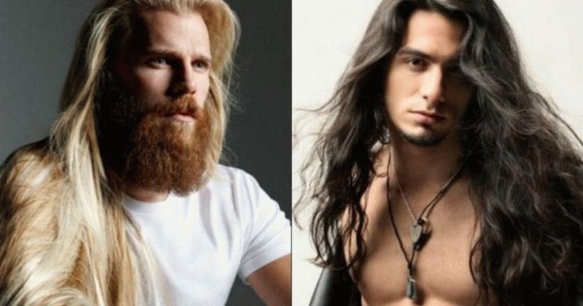 Un nuovo look per i capelli lunghi negli uomini