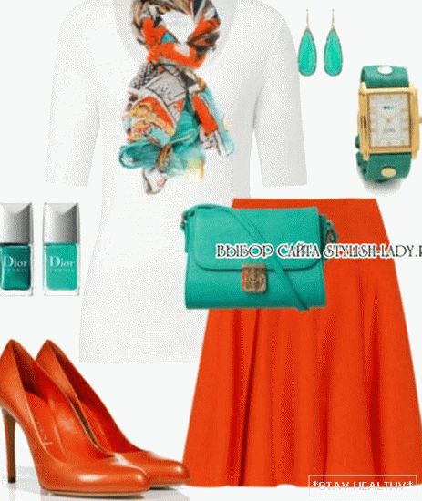 Cosa indossare con scarpe arancioni, foto