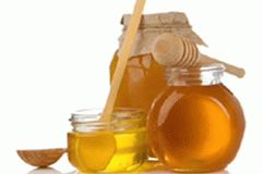 Miele e olio per capelli