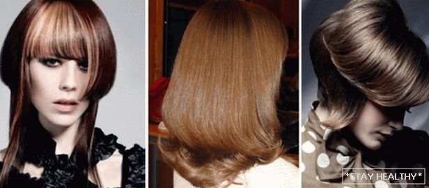 Tipi di tagli di capelli - quadrato senza frangette e doppiopiazza